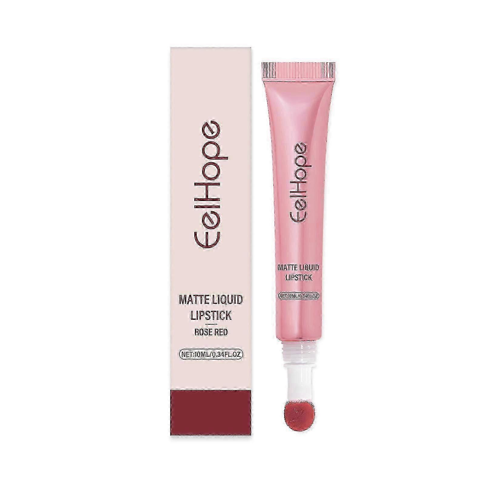 Eelhope Matte Liquid Lip Gloss Series Natural Easy to Color Colorful Lip Gloss Non Staining Cup Multi Color Moisturizing Lip Gloss