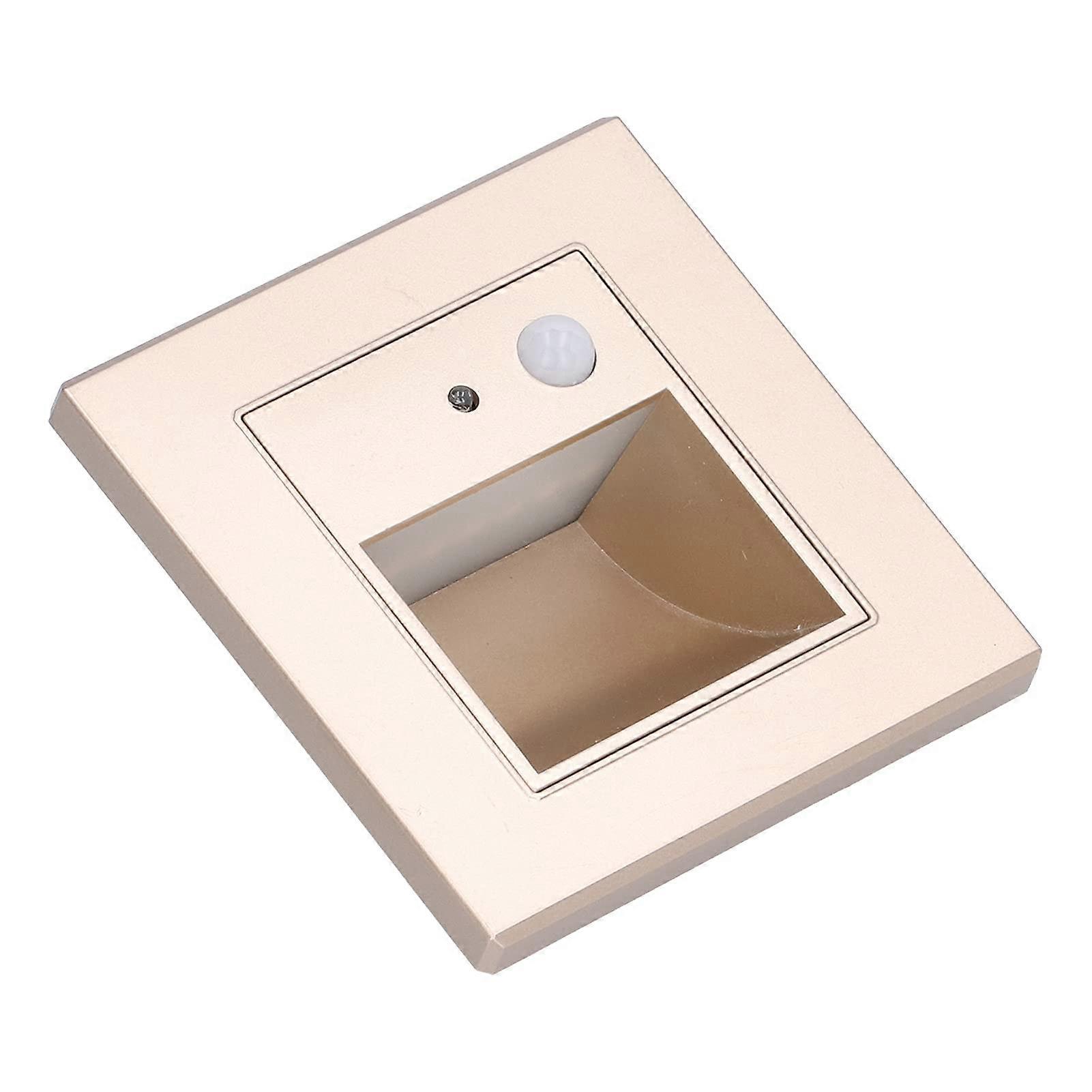 LED Motion Sensor Stair Light 3000K Warm White Step Lighting for Indoor Hallways and Corridors