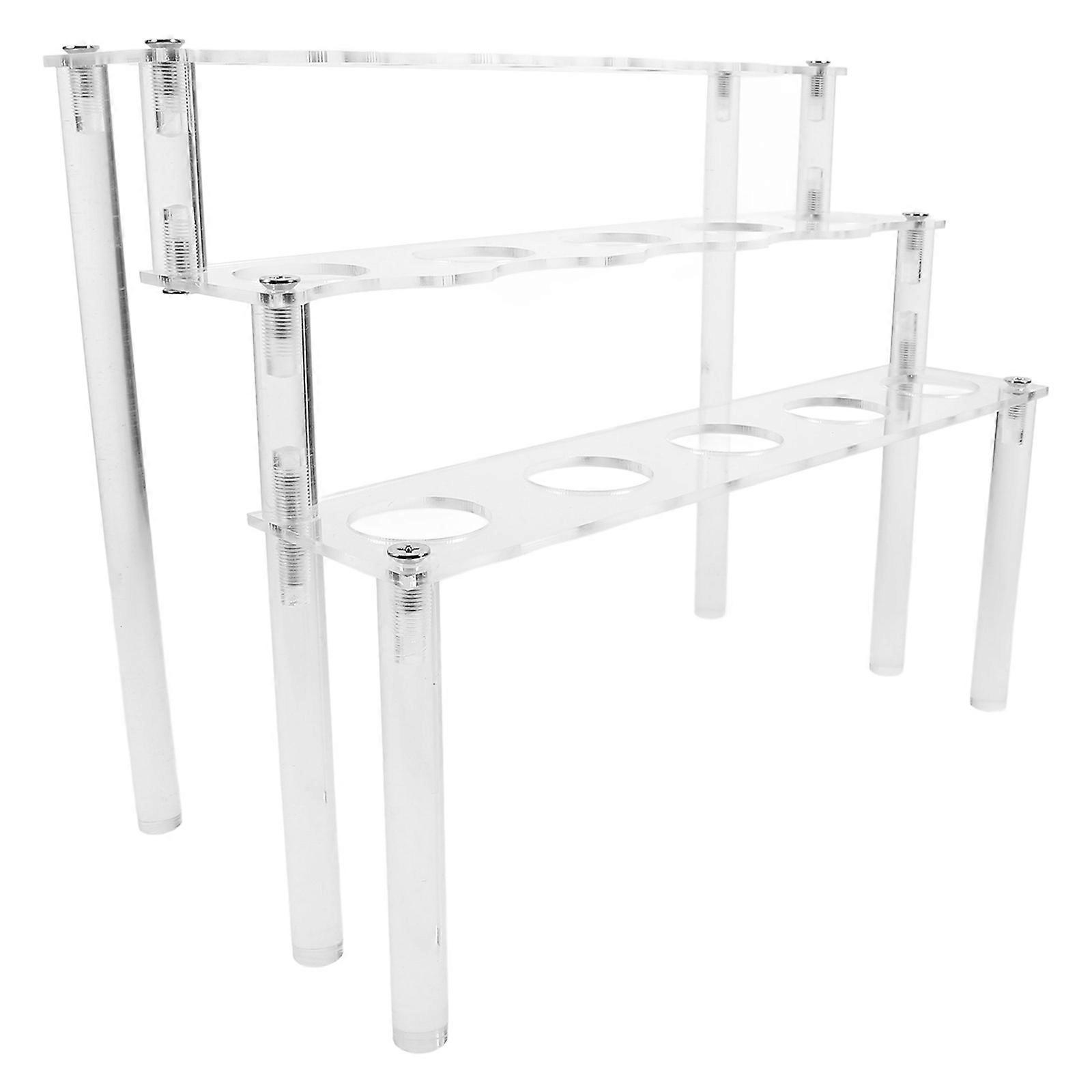 Acrylic Ice Cream Cone Holder Stand for Party Display with 15 Holes