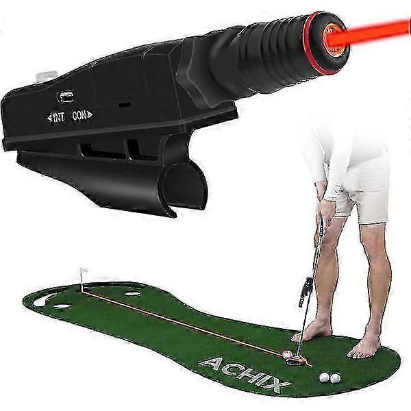 Golf Laser Putting Training Aid with Two Modes, Laser Putt Trainer for Aiming Tool