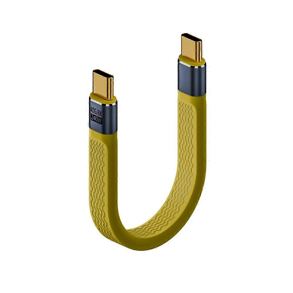 USB4 TypeC 240W Fast Charging Cable 40Gbps Data Transfer 8K60Hz Video Output PD3.1