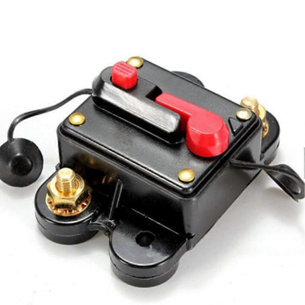 Fuse Car Inline Fuse Holder 80A Glass Fuses Mini Blade Fuses Circuit Breaker One Size