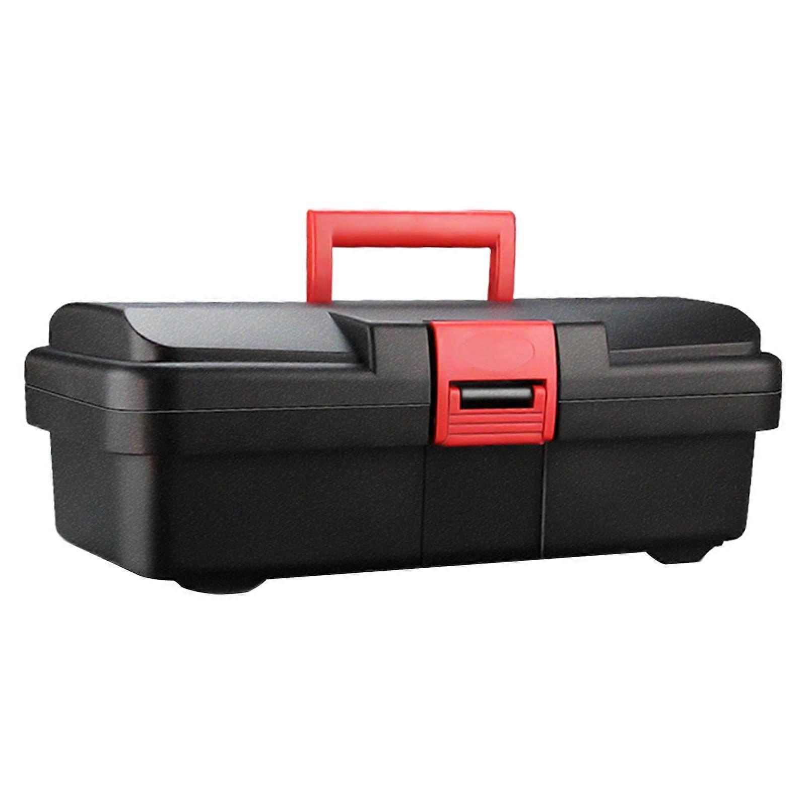 Heavy Duty 15 Inch Portable Tool Box with Durable Construction and MultiTool Compatibility