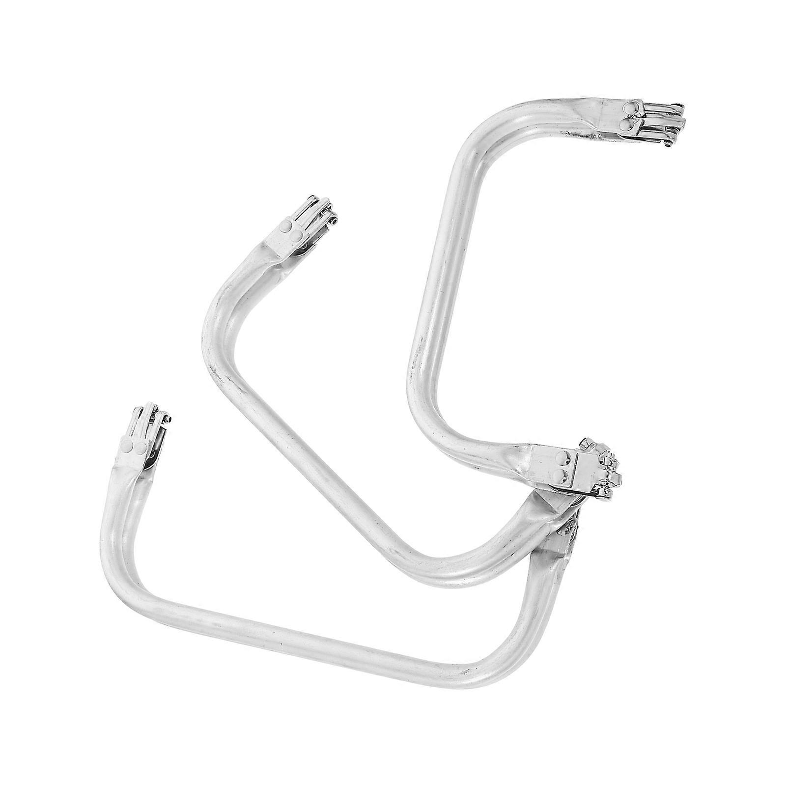 3pcs Handbag Frame Kit with Bag Frame Closure Purse Frame Tools Clasp Hardware Metal Frame