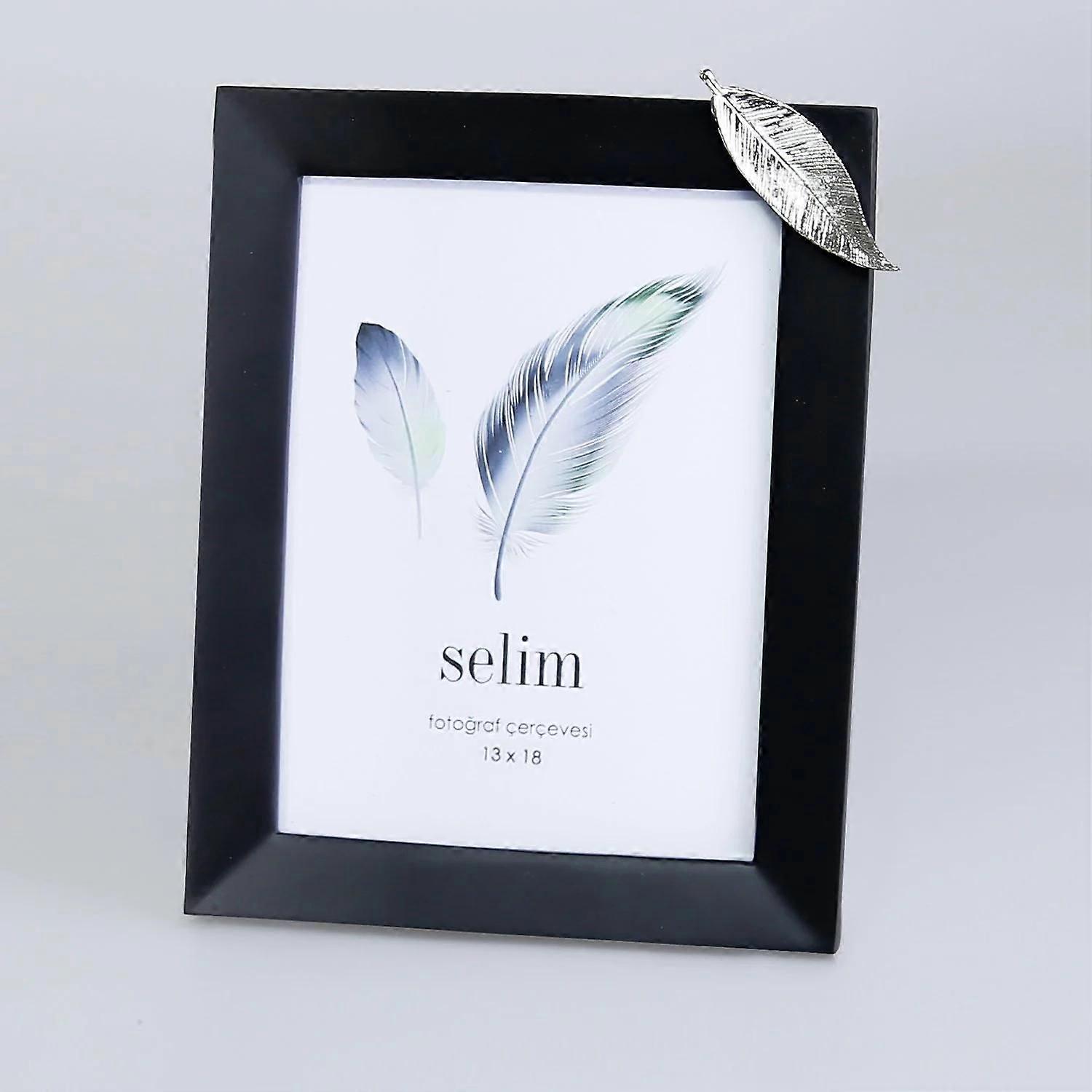 Silver Leaf Picture Frame