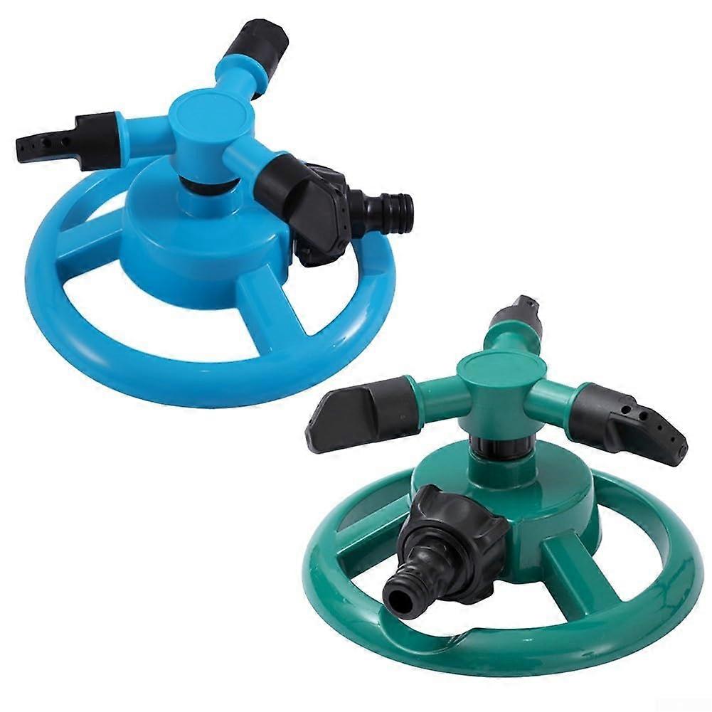 Garden Sprinkler 360° Automatic Rotation Covers 2000+ Sq Ft Adjustable Lawn Watering
