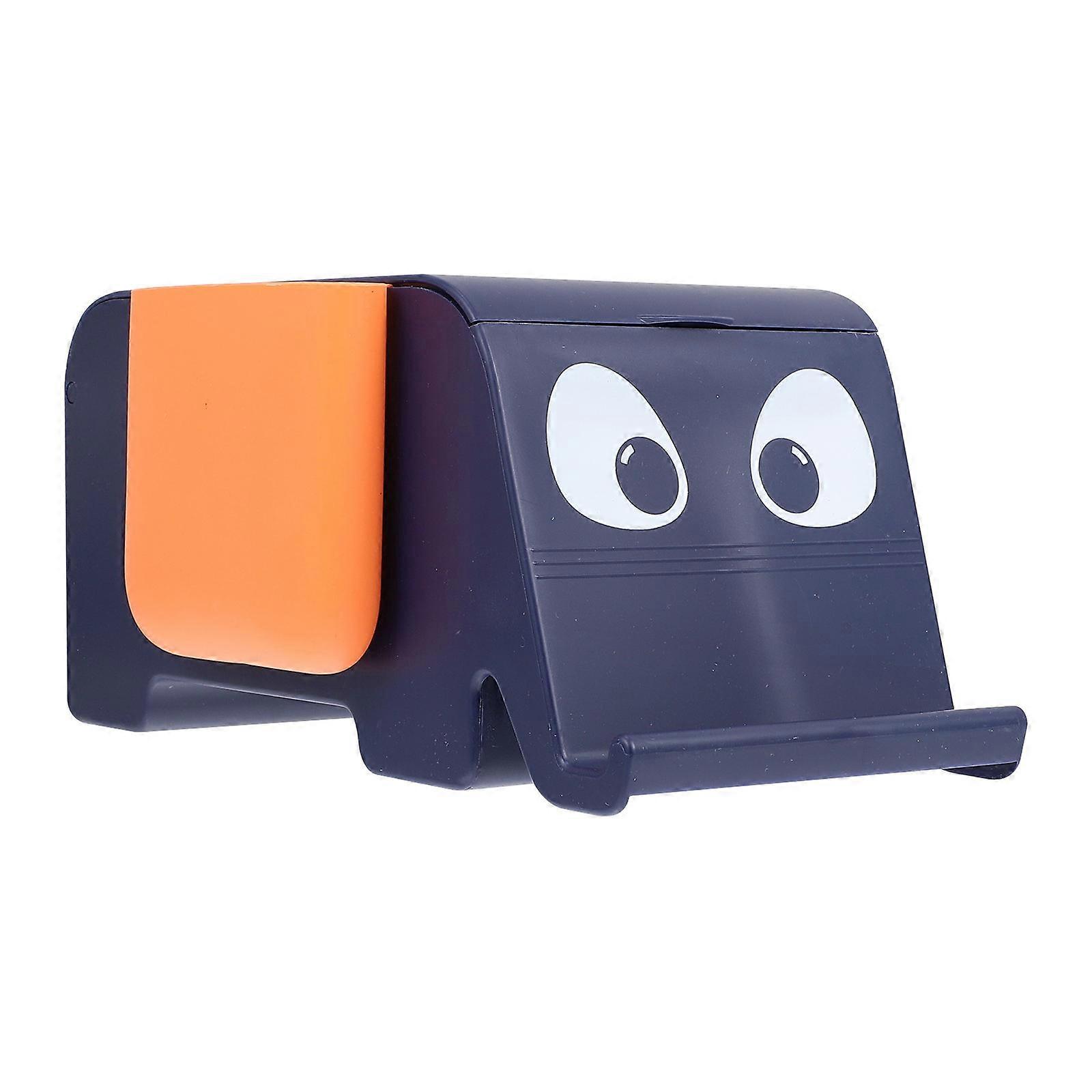 Blue Cartoon Elephant Tissue Box for Storage 2Pcs Practical Desktop Box