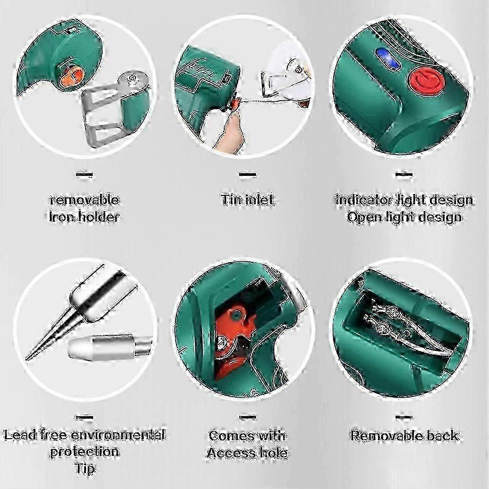 Welding cutting rust removal kit 3 in 1 fast heating ergonomic