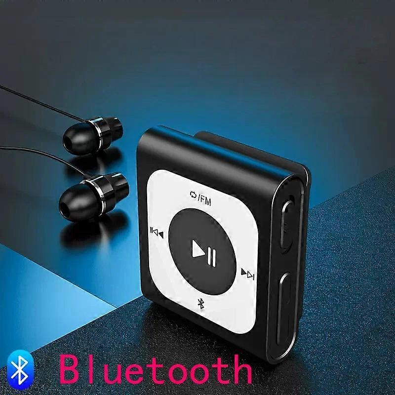 Portable Music Player Bluetooth Clip Mini Pedometer Mp3 Player With Speaker &