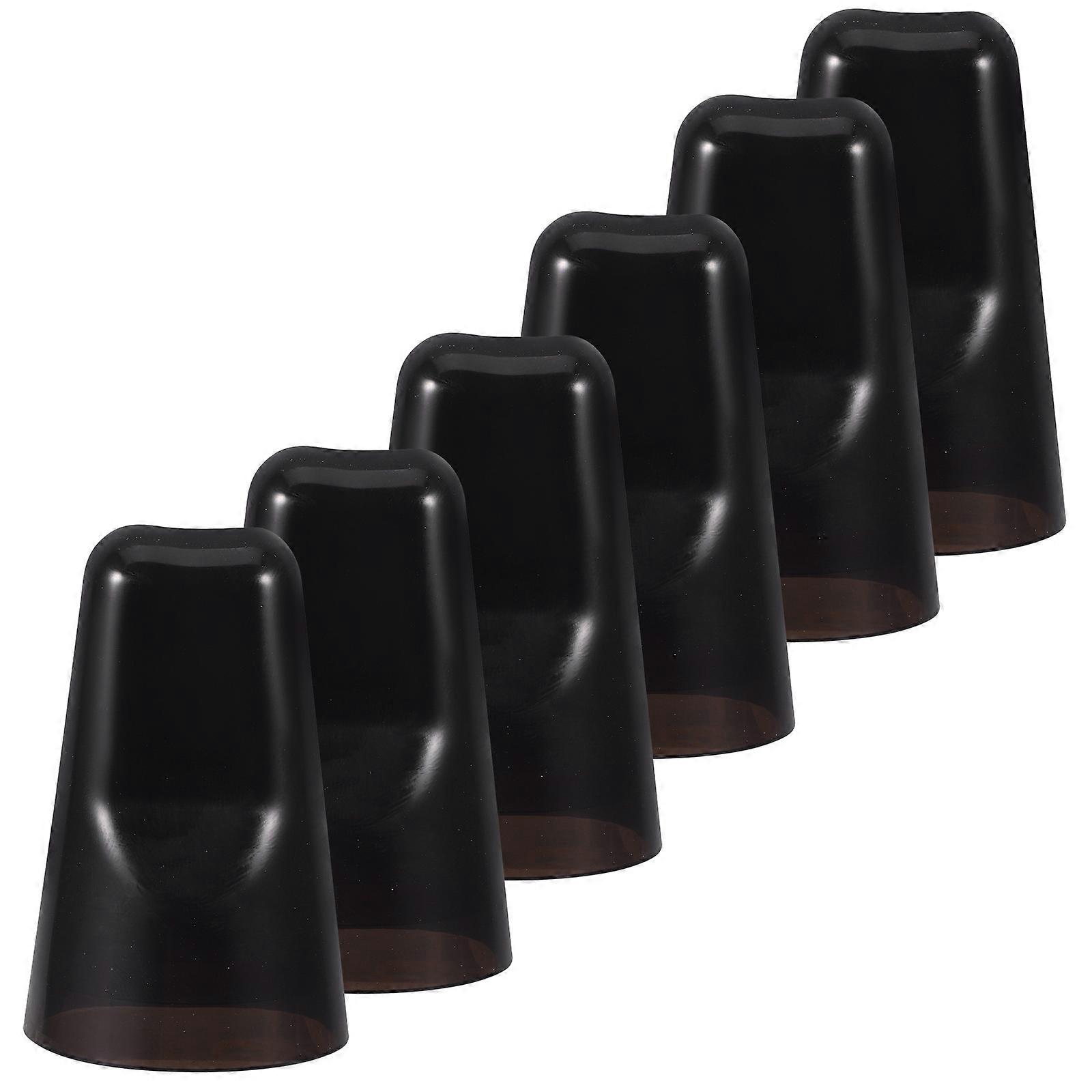 Universal Pour Spout for Wine Bottles with Leakproof Cap 6Pcs