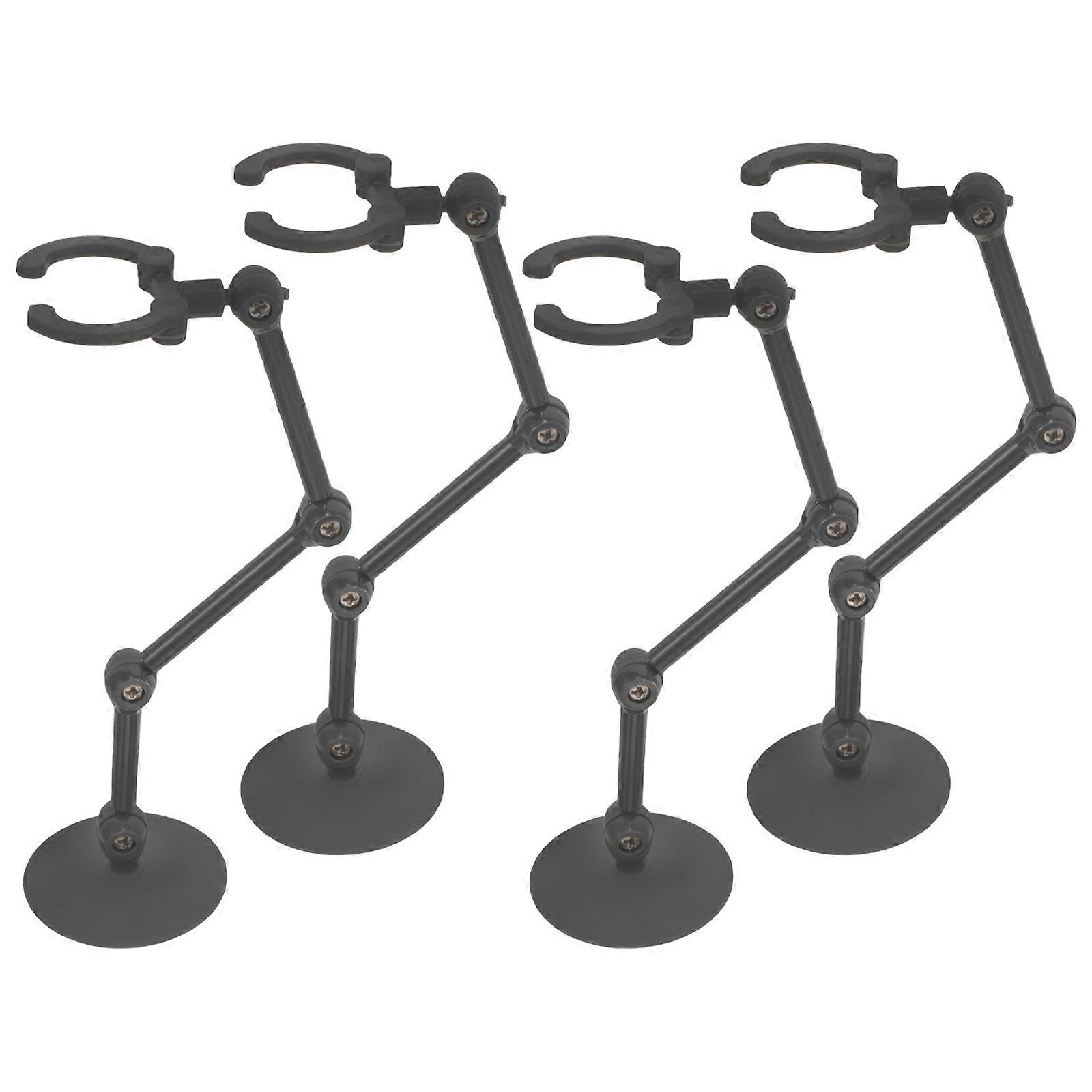 Action Figure Display Stand Plastic Base for 12Pcs Figure Display