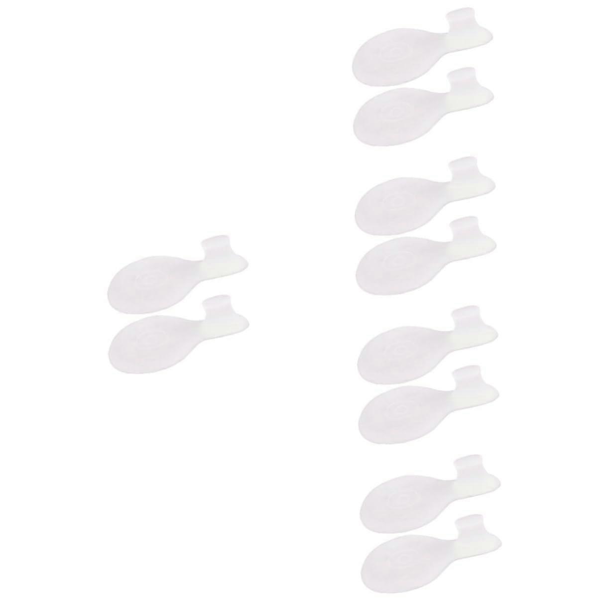 Toe Separators Silicone Gel Bunion Corrector Pads for Foot Pain Relief and Toe Alignment Support