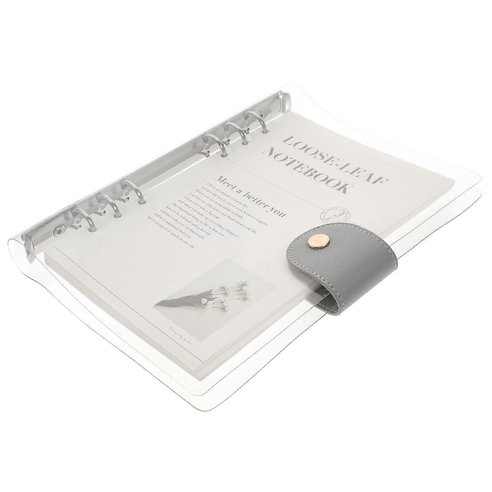 Transparent Scrapbook Loose-leaf Notebook Detachable Binder Lovely Notebook
