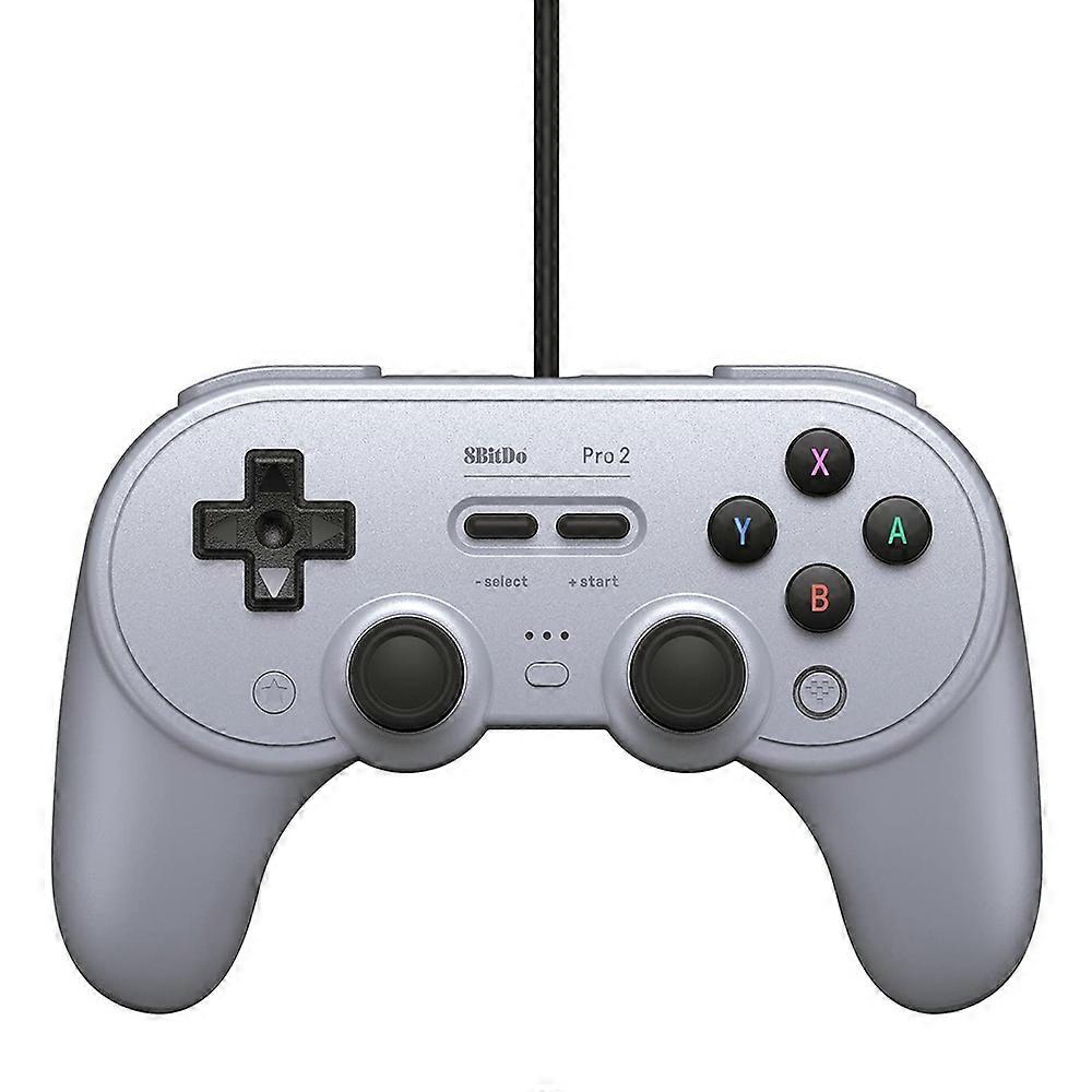 8BITDO Pro 2 Wired Controller Steam Game Console Gamepad with Modifiable Vibration for Nintendo Swit