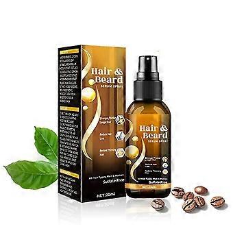 Haar & Baard Serum Spray, Baardgroei Bevorderend Serum, Haargroei Serum, Anti-Haaruitval Haarserum, Biotine Olie voor Haar- en Baardgroei, Haaruitval