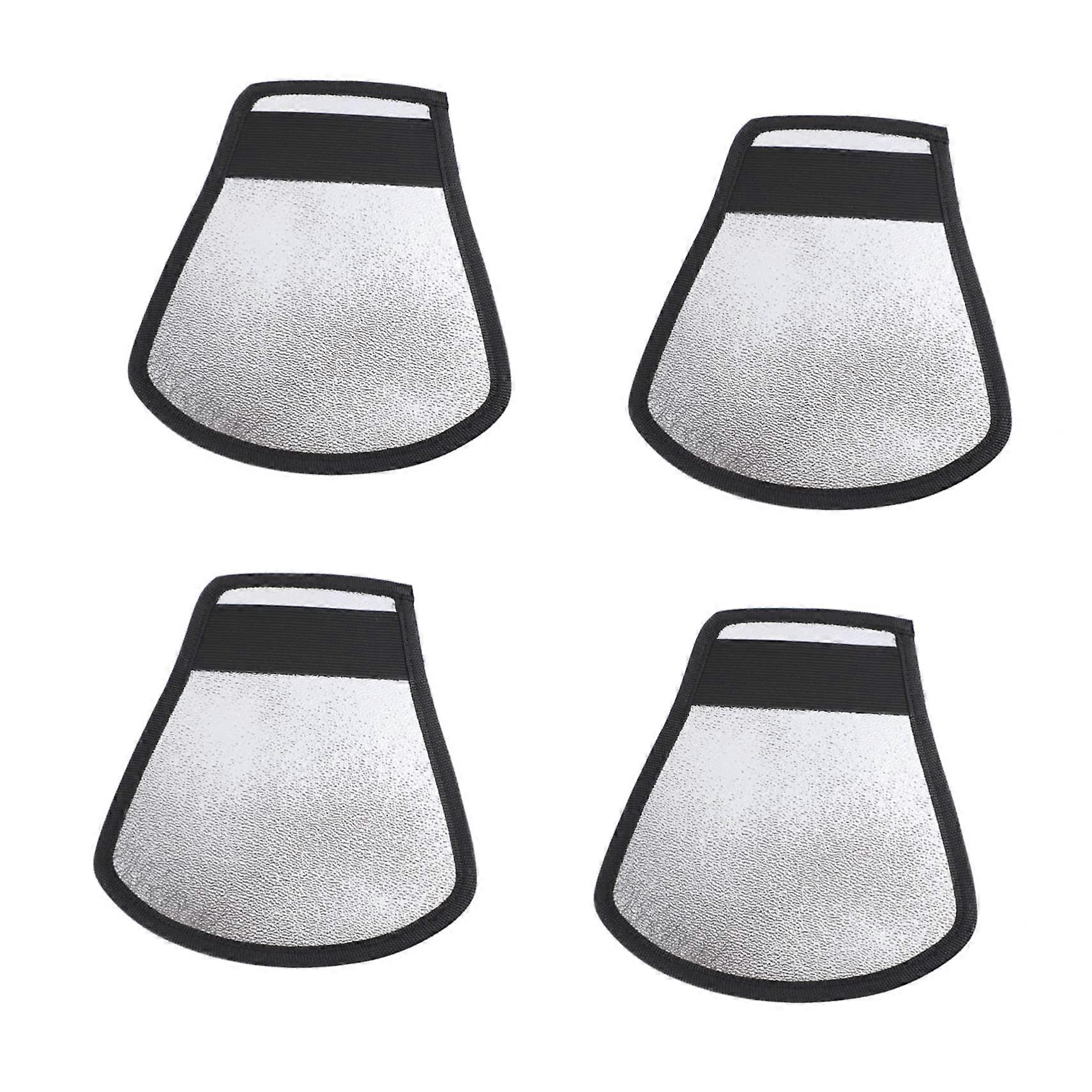 4pcs Flash Diffuser and Light Reflector Soft Light Diffusion for DSLR Indoor Outdoor Photography