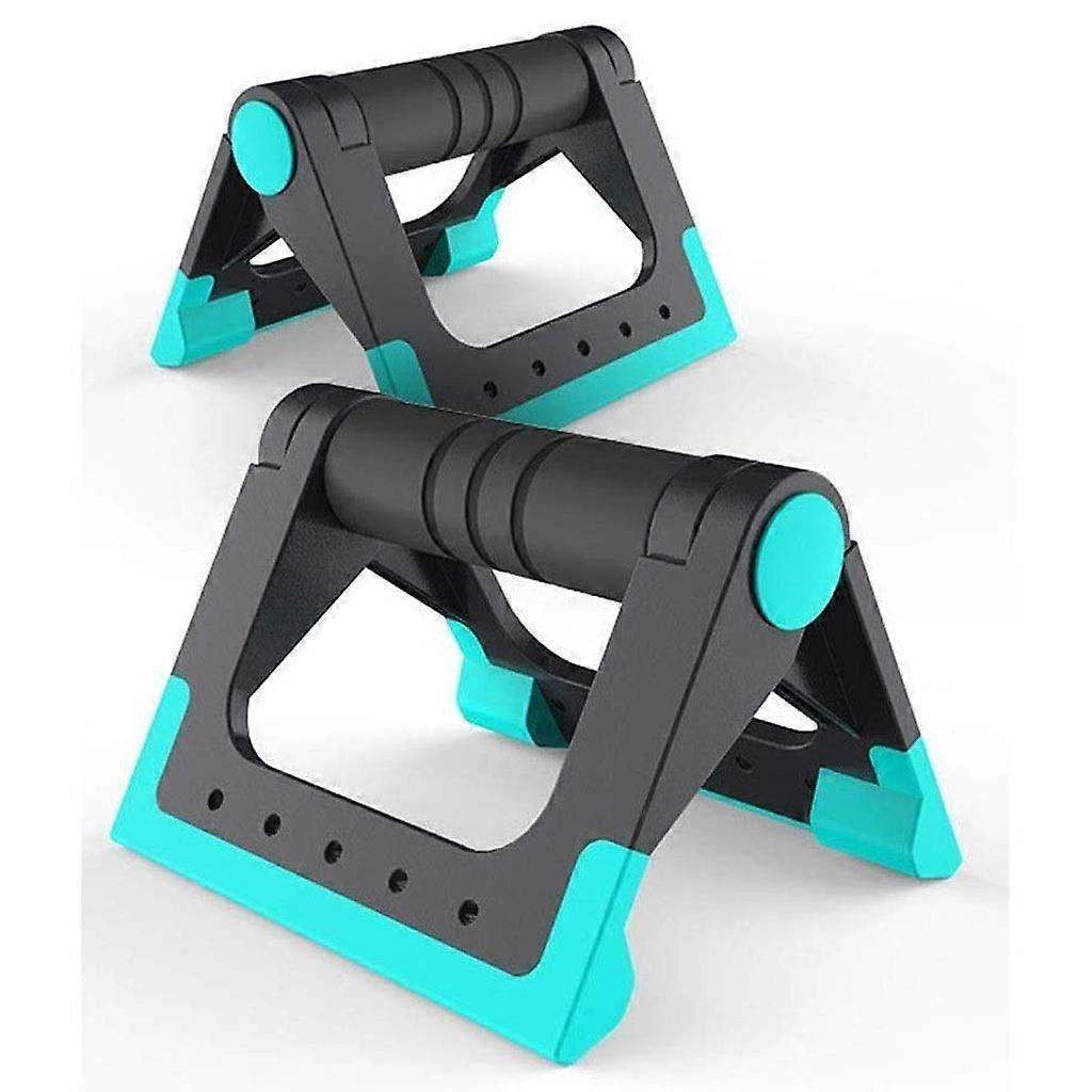 Foldable Push Up Bars with NonSlip Foam Grip for Home Upper Body Workout