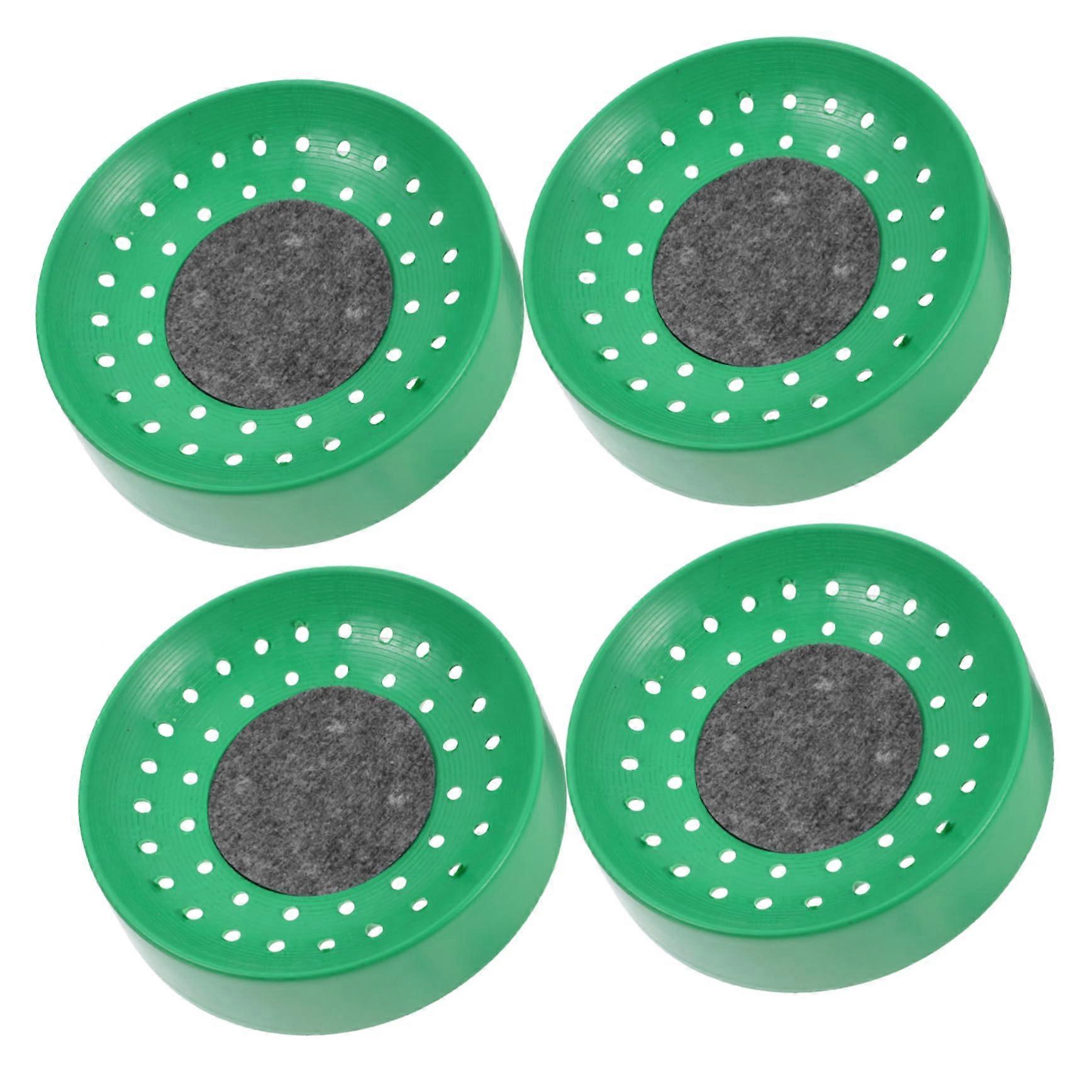 4pcs Plastic Pigeon Nesting Bowl with Safe Claw Protection and Stable Egg Support for Breeding