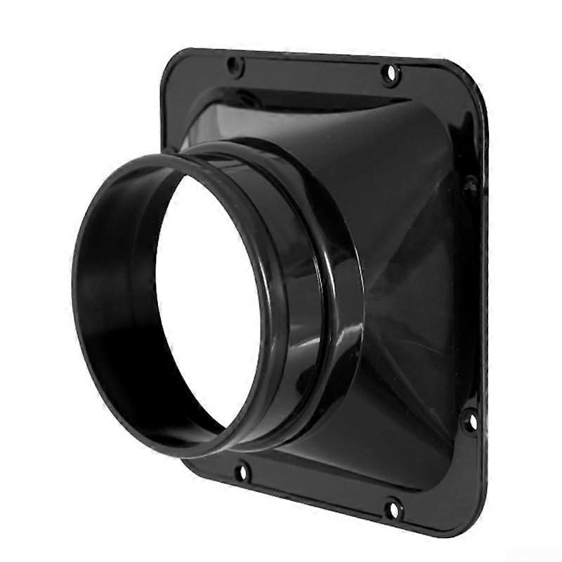 100mm ABS Ventilation Duct Connector for Kitchen Bathroom HVAC Vent Pipe Quick DIY Install