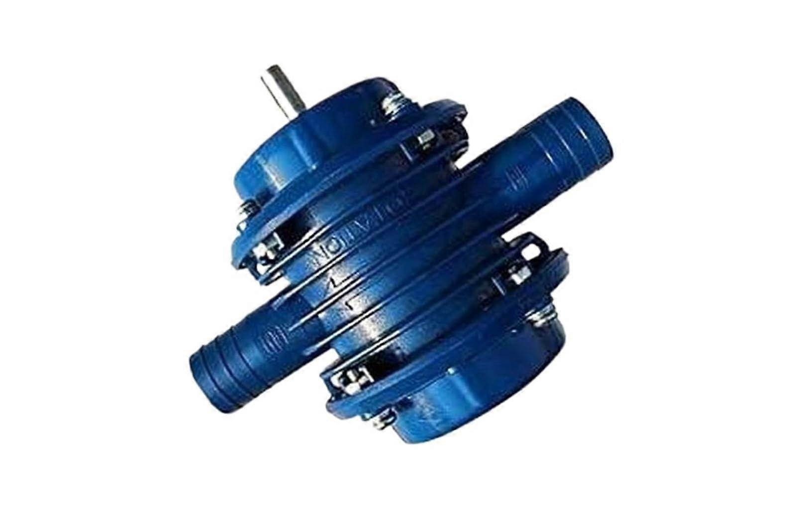 Portable Water Pump SelfPriming Drill Powered for Rapid Water Transfer DIY Projects Blue