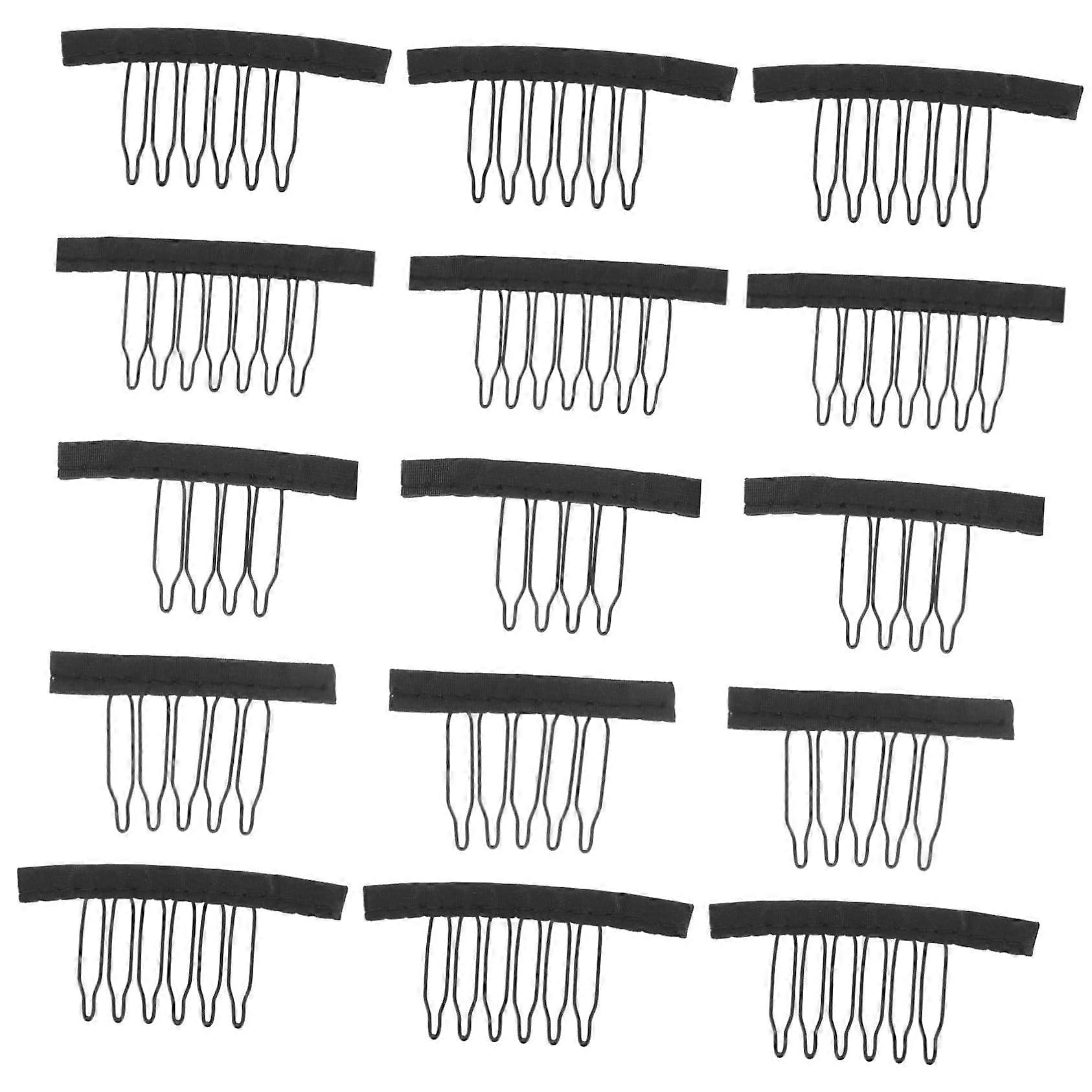 50Pcs Wig Clips Combs with Secure Grip for Fast Attachment and Lightweight Comfort