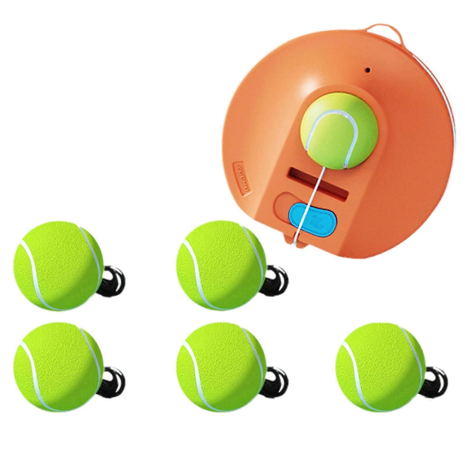 Portable Tennis Trainer with String Ball for Beginners Practice