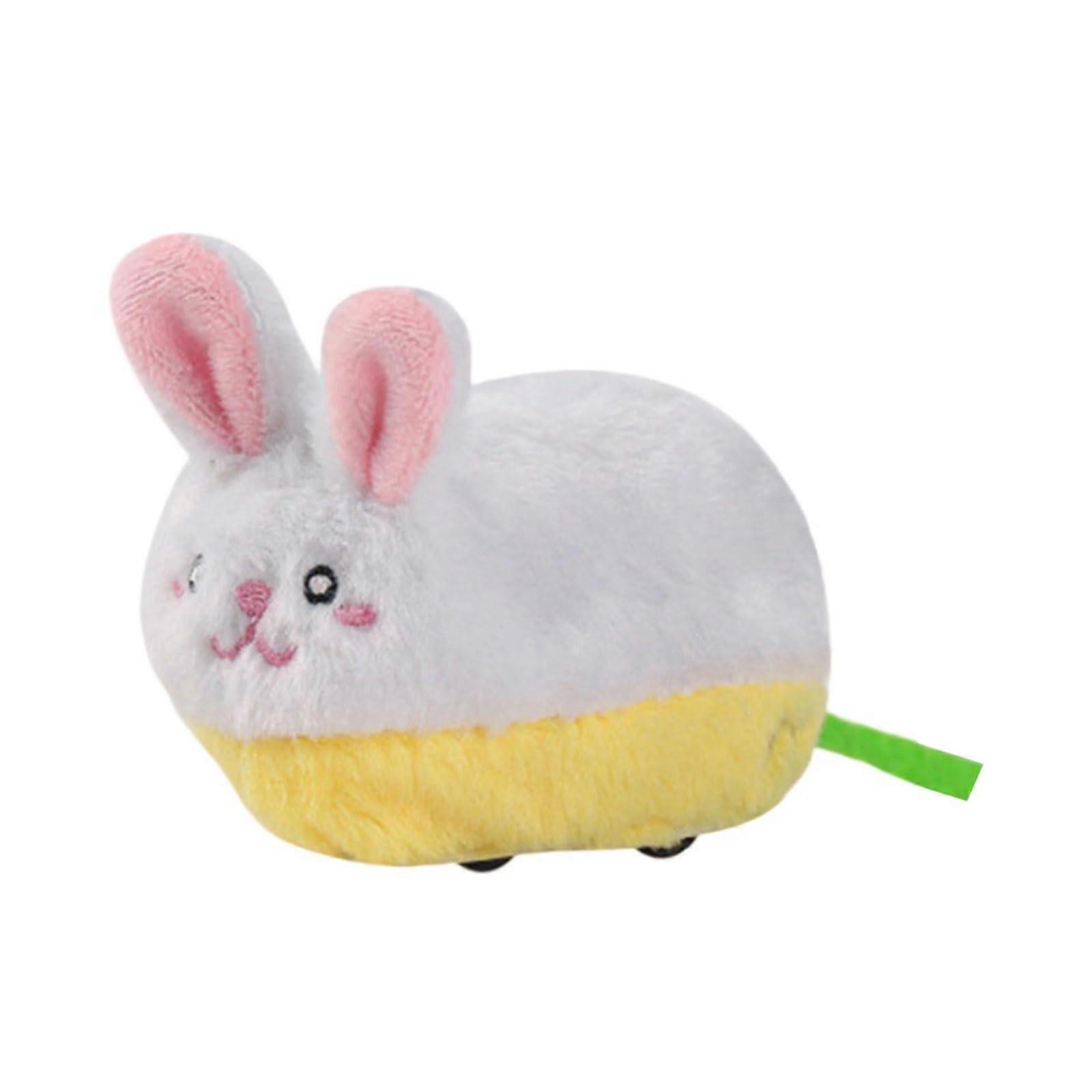 Interactive Cat Toy Rabbit Shape with Motion Activated Sensor USB Rechargeable for Active Cats