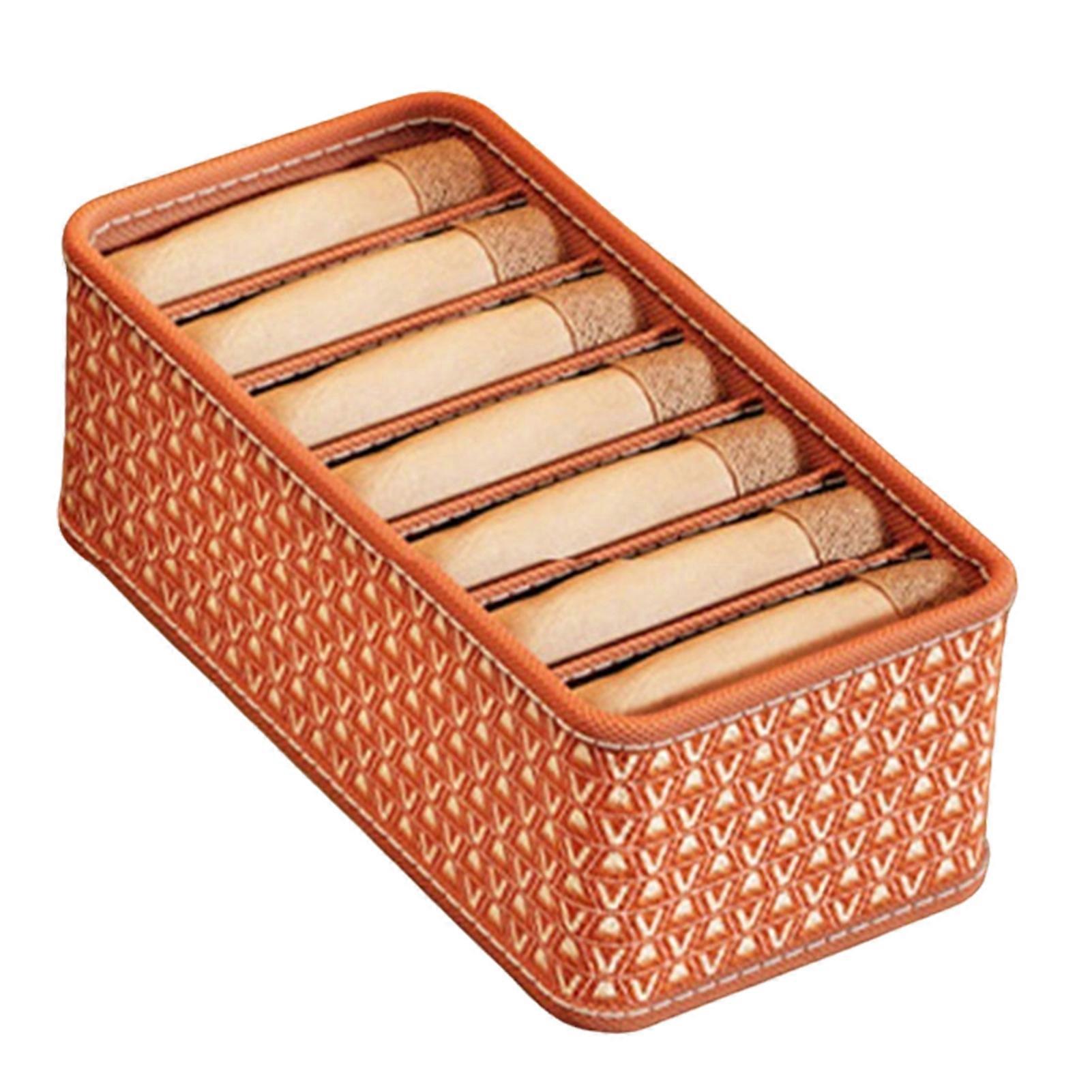 Underwear Storage Box Bra Socks Organizer Large Capacity Multiple Compartments Closet Storage