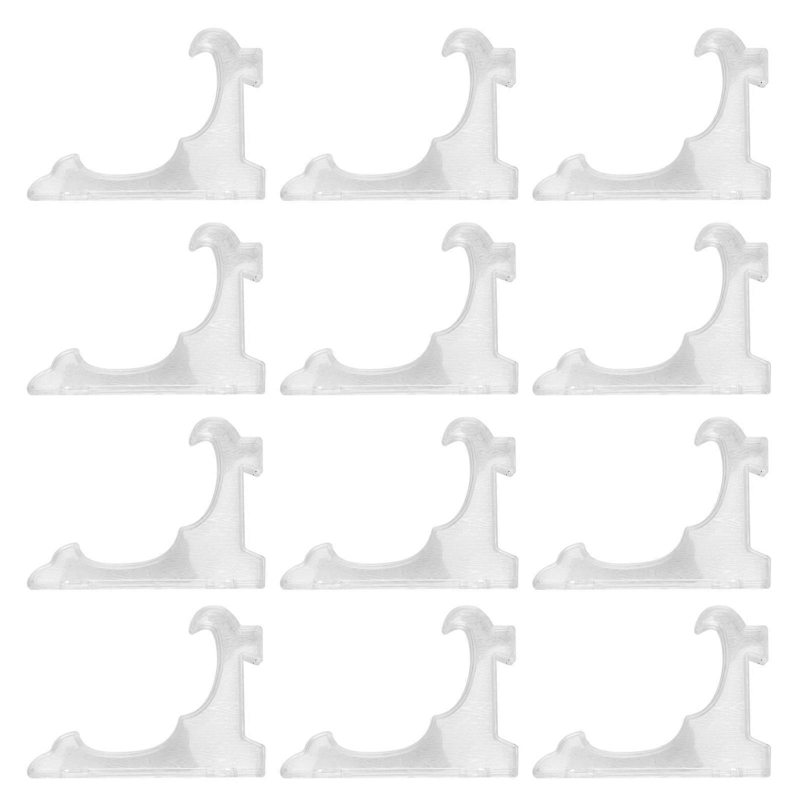 Transparent Triangular Display Stand Commodity Rack for Display 12Pcs