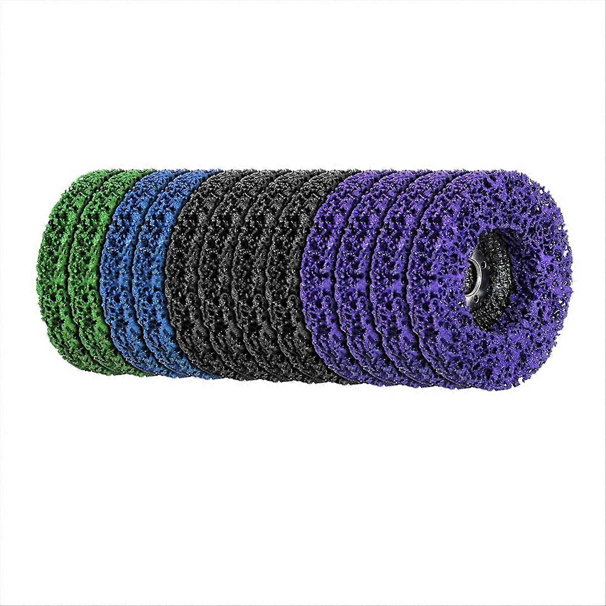 4 Kinds Paint Strip Discs 4x5/8inch Angle Grinder Stripper Wheels