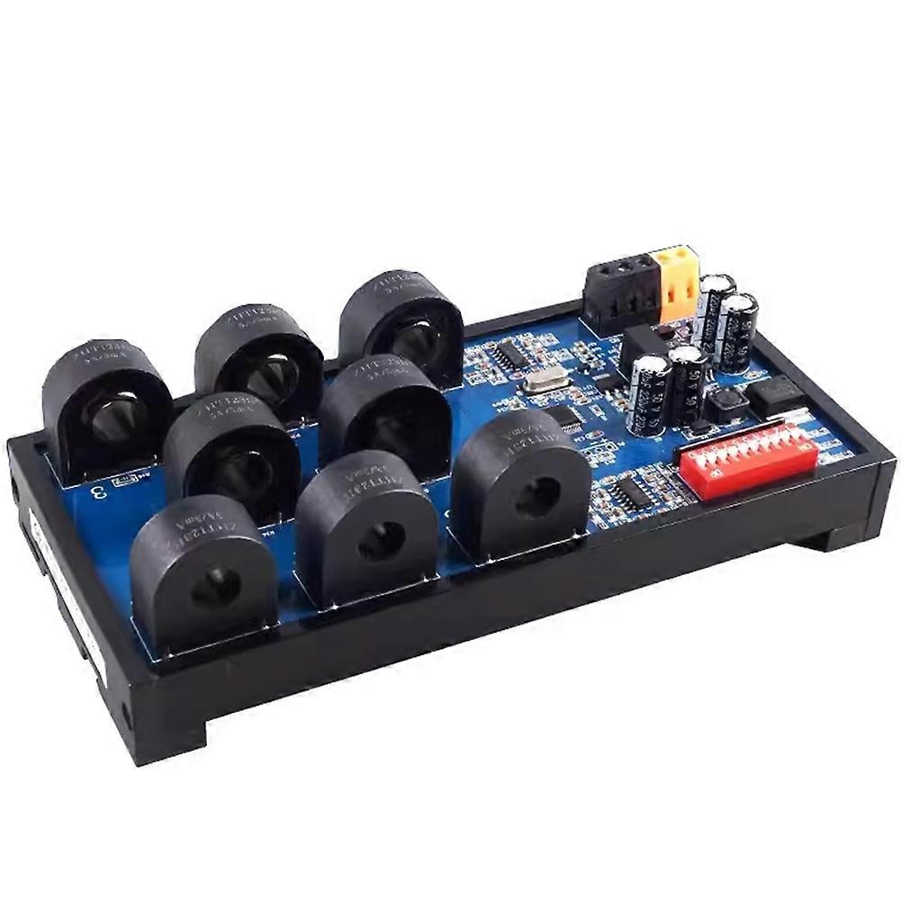 RS485 AC Current Transformer Detection 0-50A Module Modbus RTU Communication for Current Data Acquisition B
