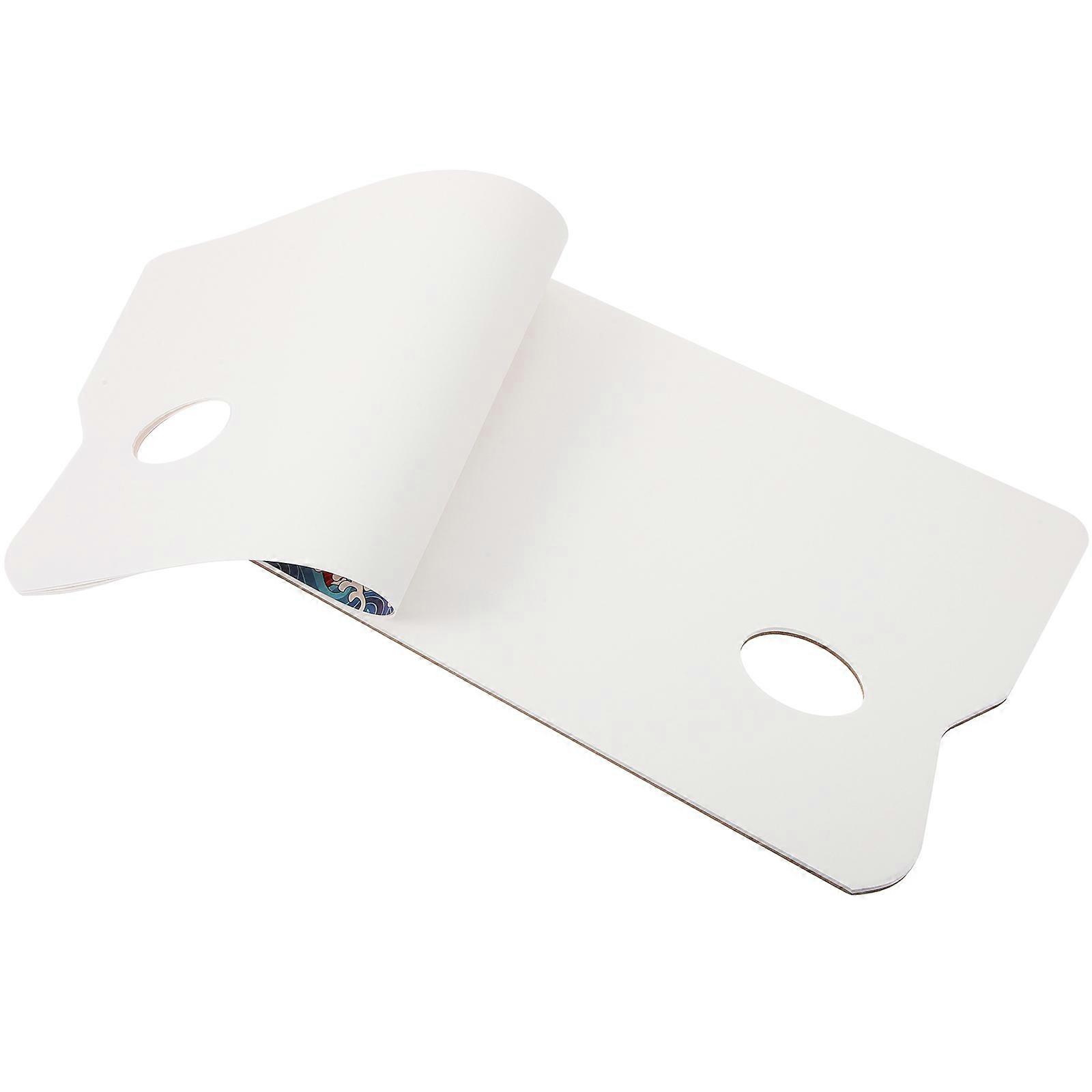 Red Paint Paper Mixing Sheets for Modulation Color Use 2 Books