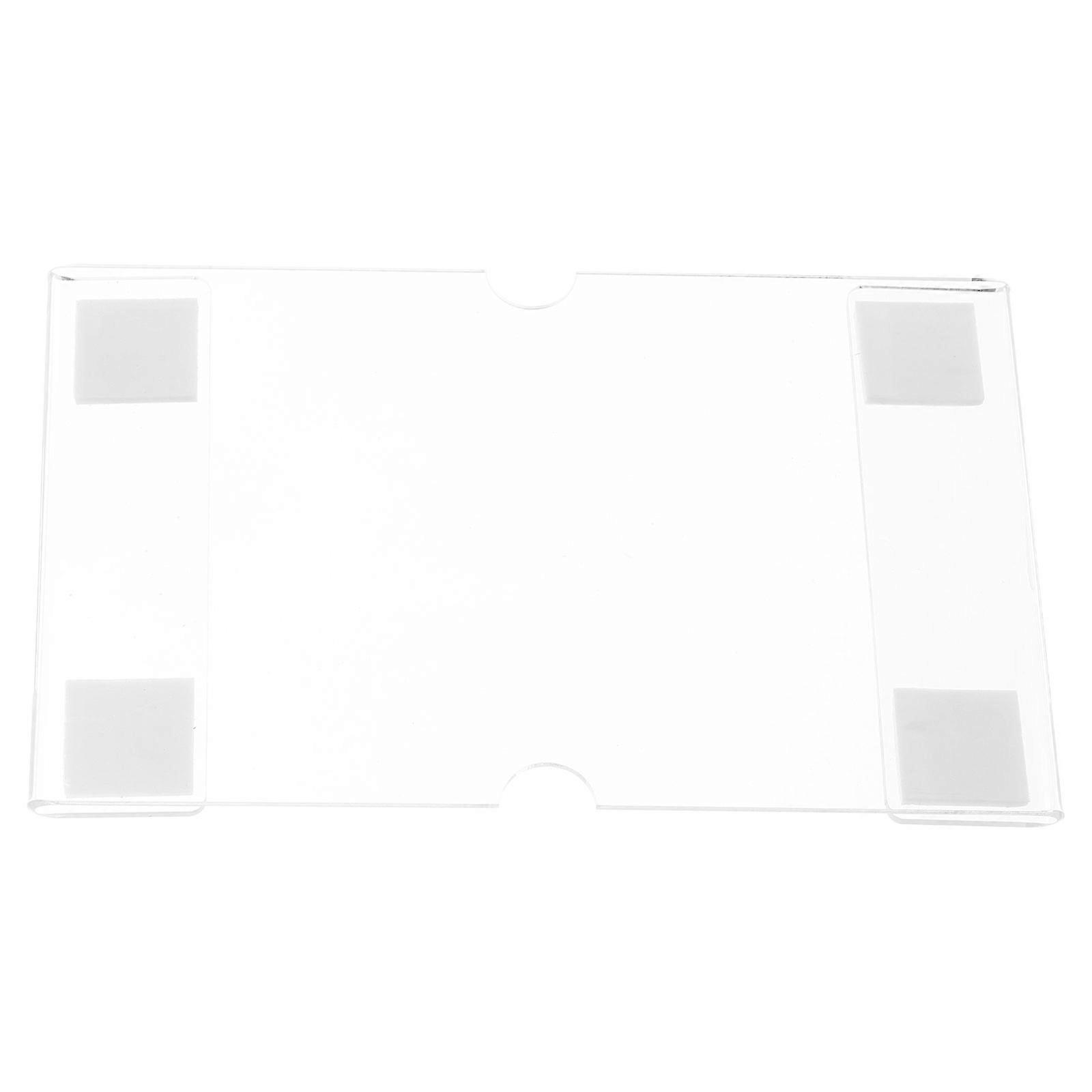 Wall Mount Acrylic Sign Holder for Wall Display 5Pcs Clear Document Frames