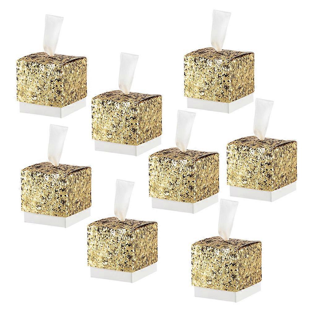 for Party Use 60Pcs Sparkle Sequin Candy Boxes