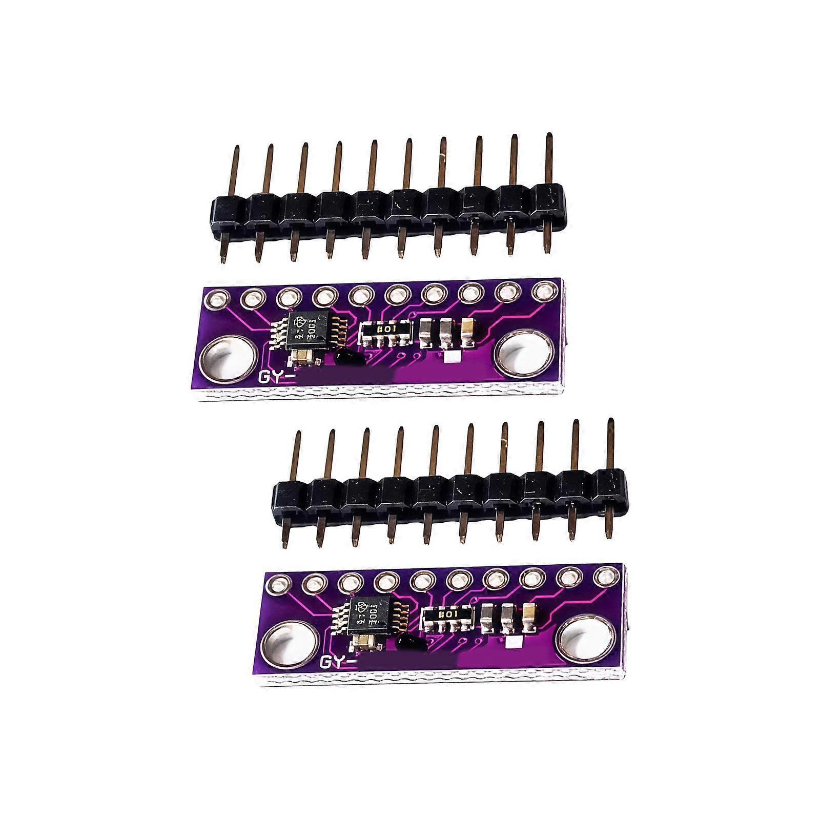 16 Bit I2C ADS1115 ADS1015 Module ADC 4 Single Ended Input Channel Development Board Replacement For Microcontroller Multicolor