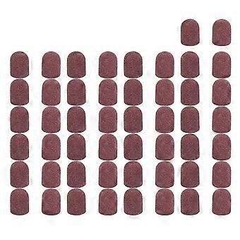 50stk slibebånd blokhætter uden greb 80 120 180 13x19mm slibehætte manicure pedicure elektrisk