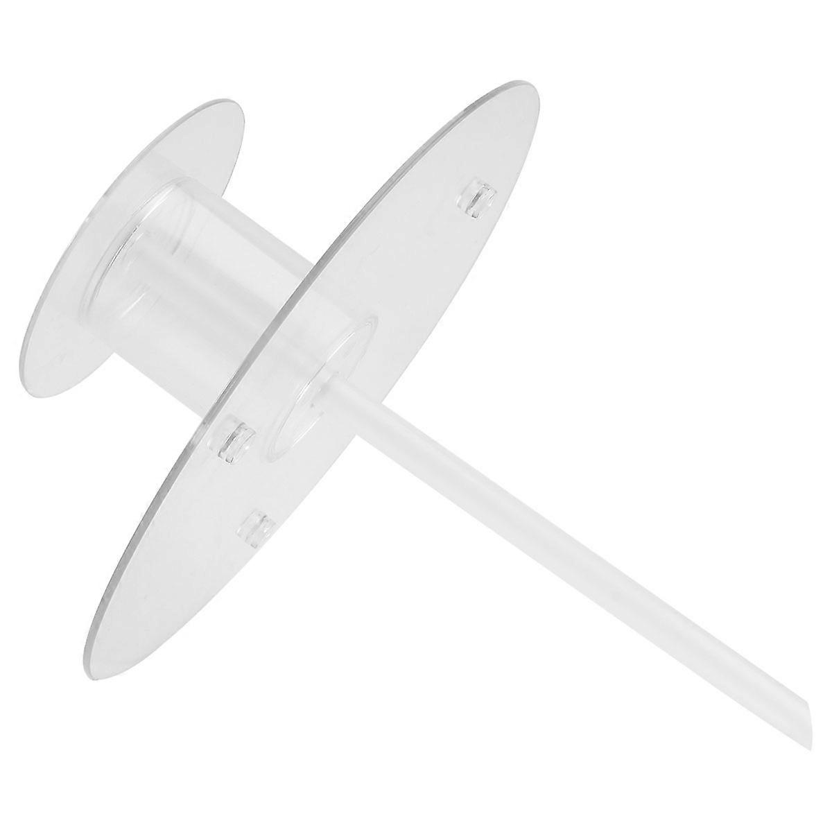 Cake Shape Base Stands for Convenient Cake Use Transparent