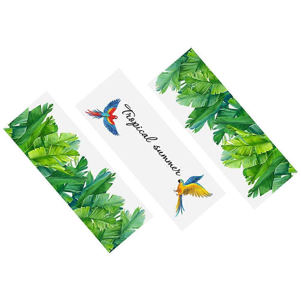 Decorative Wall Decals Bird Pattern Wall Stickers for 3 Sheets