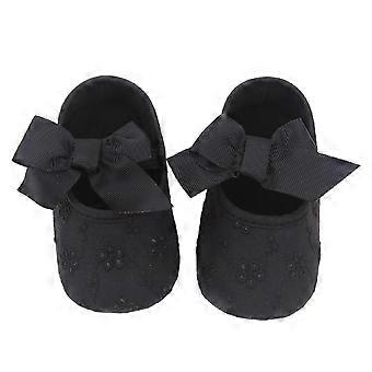 1 Paar Prewalker Schuhe Bowknot Design Anti-Rutsch Baby Mädchen Krippe Schuhe für den Frühling