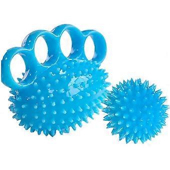 Firefinger Pinnsvin Ball Primær Grip Trening, Soft Ball Eldre Rehabilitering Hemiplegi Massasje Finger Ball Øvelse, Massasje Ball 4-finger Mus