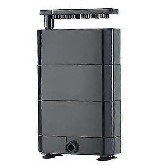 Skildpaddetankfilter Akvarium Skildpaddetankfilterpumpe 180GPH Lydløs biofiltrering Akvariumfilter til krybdyr US PLUG
