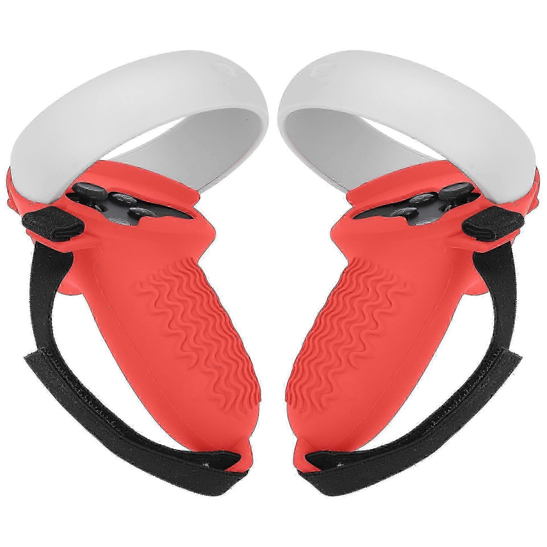 Compatible Oculus/Meta Quest 2 Controller Grip Sleeve & Strap Accessory_cdb3