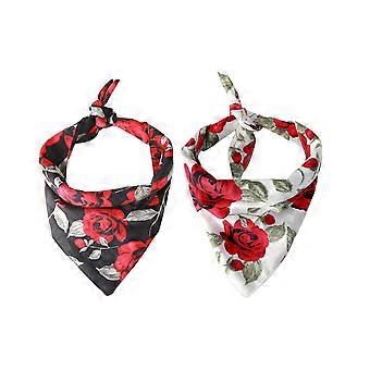 Pet Saliva Collar Rose 4Pcs Assorted Color Pack
