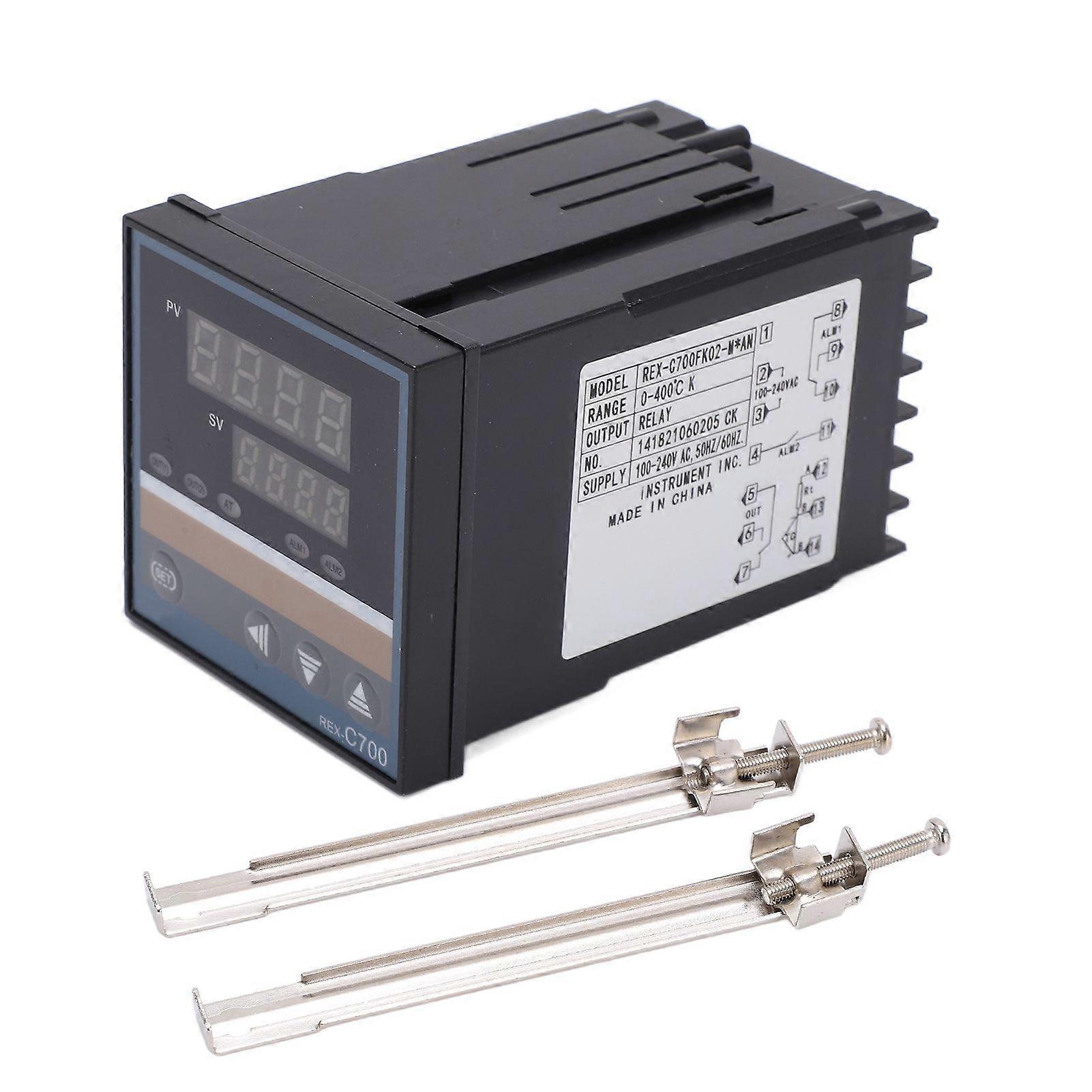 REXC700FK02M*AN Temperature Controller Digital Display Intelligent High Accuracy Thermometer 100V240V