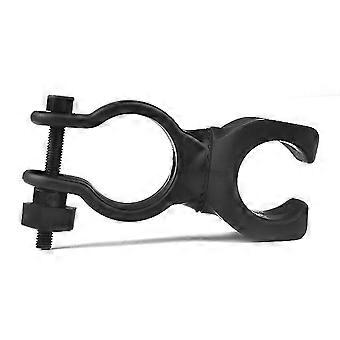 Bike Flashlight Mount Holder for 360 Degree Rotational Rubber Handlebar Clamp