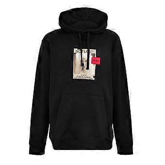 Hugo Mens Dog Print Cotton Hoodie