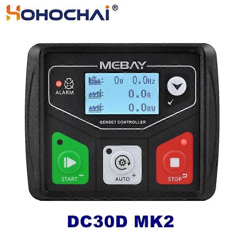 Generator Controller with Auto Start/Stop, LCD Display, 8-36V Input, USB Programming(DC30D MK2 / China Mainland)