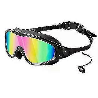 Warddefend Drown Schwimmbrille, Wide View Anti Fog & UV Schwimmbrille, kein Auslaufen