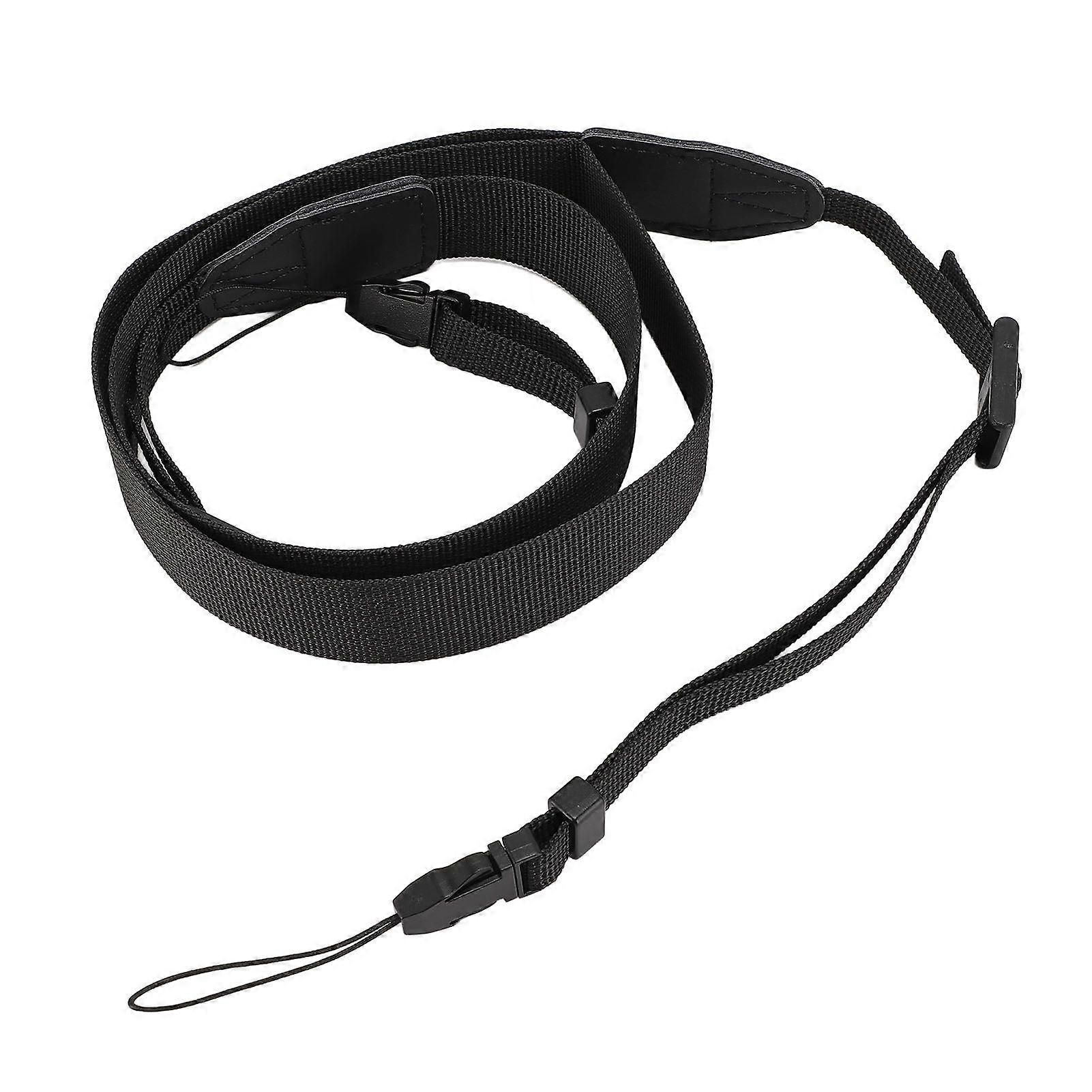 Camera Neck Shoulder Strap Compatible With Mini 12 Compatible With EVO Instant Camera Compatible With Link 3 Printer DSLR Camera Strap Black