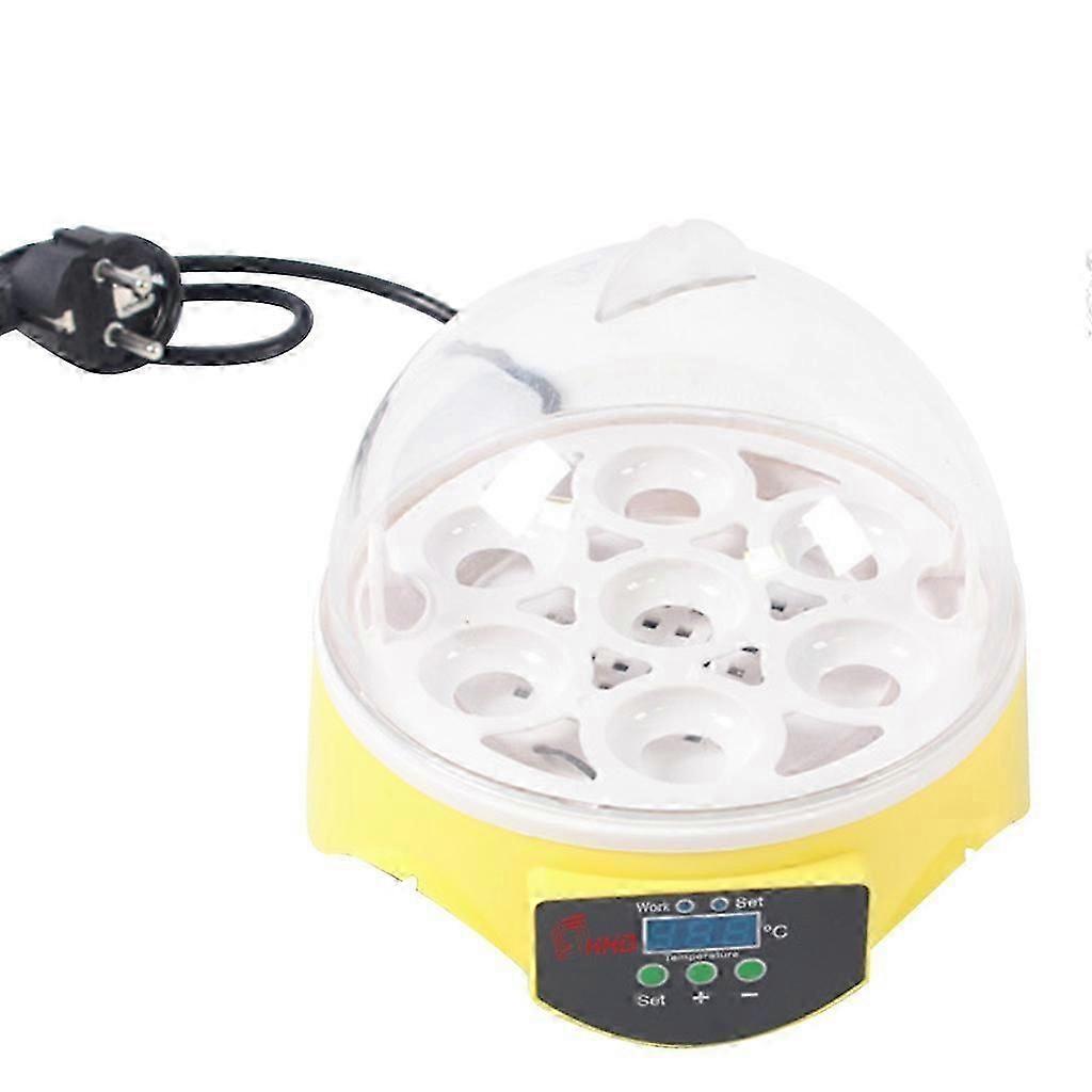 Mini Brooder Tortoise Egg Incubator with Temperature Control Hatcher LED Digital Screen Poultry Chick Hatching Device
